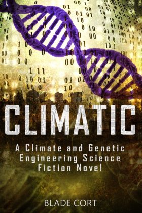 Climatic - a Futuristic Dystopian Sci-fi novel cover image